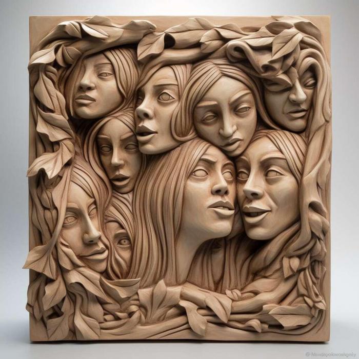 نموذج ثلاثي الأبعاد لآلة CNC 3D Art 